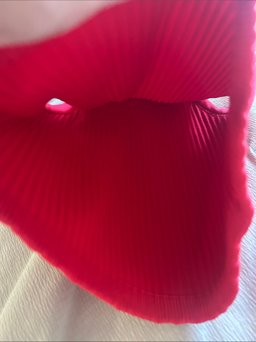 Zenana Red Ribbed Tank Top - Picture 7 of 7